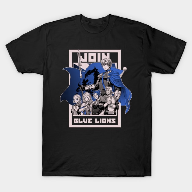 Blue lions shirt hotsell